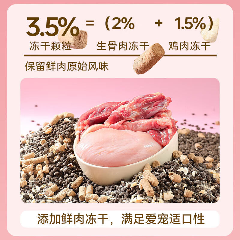 奥丁（ODIN）全价冻干双拼猫粮 鲜肉美毛 宠物主粮幼猫成猫通用型猫粮10kg