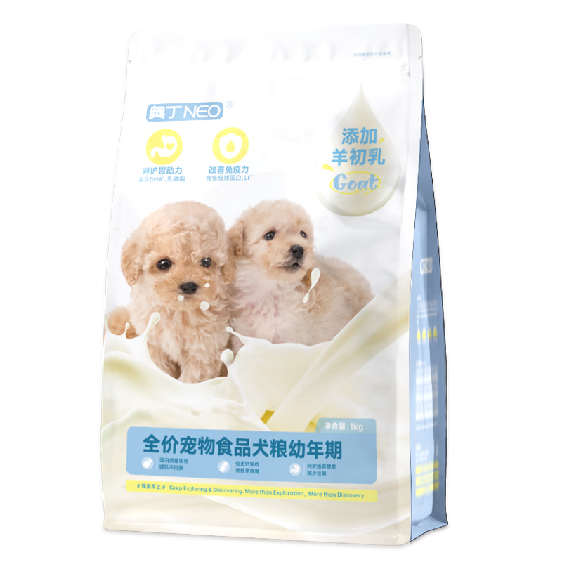 奥丁（ODIN）NEO狗粮幼犬粮中小型犬专用泰迪柯基比熊鸭肉梨小狗奶糕幼犬粮1kg