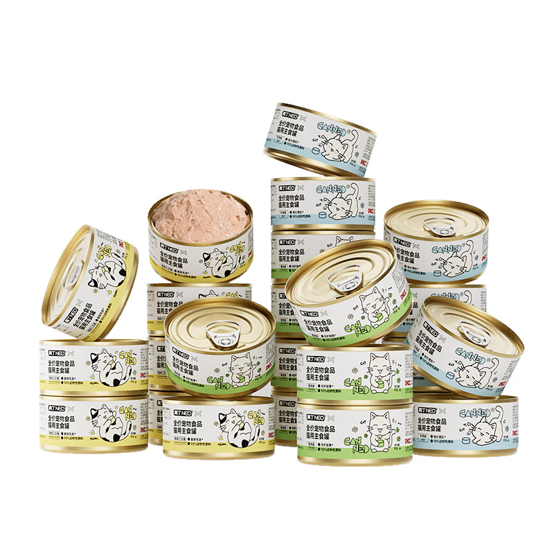 奥丁NEO全价成猫幼猫猫零食主食罐营养湿粮猫罐头混合口味85g*24罐